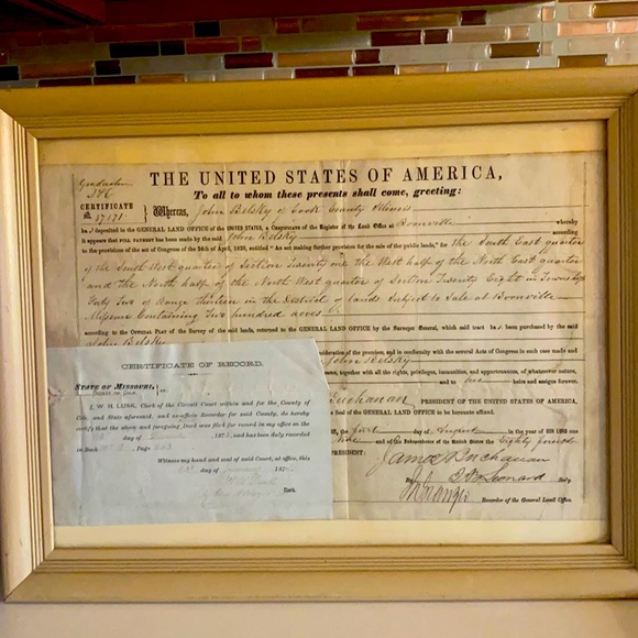 John belsky United States certificate